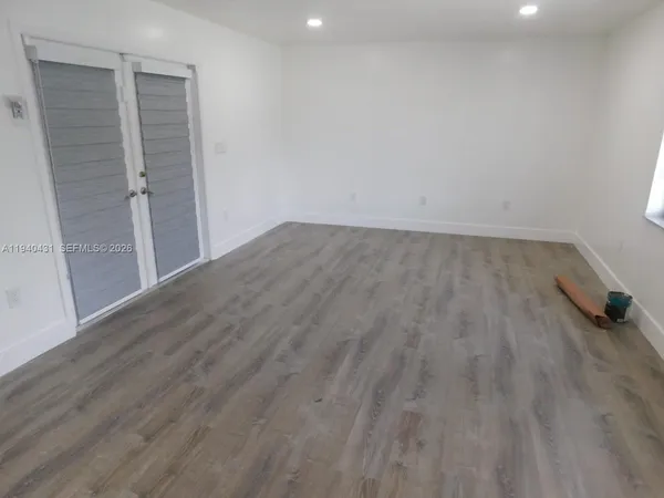 a view of a small space