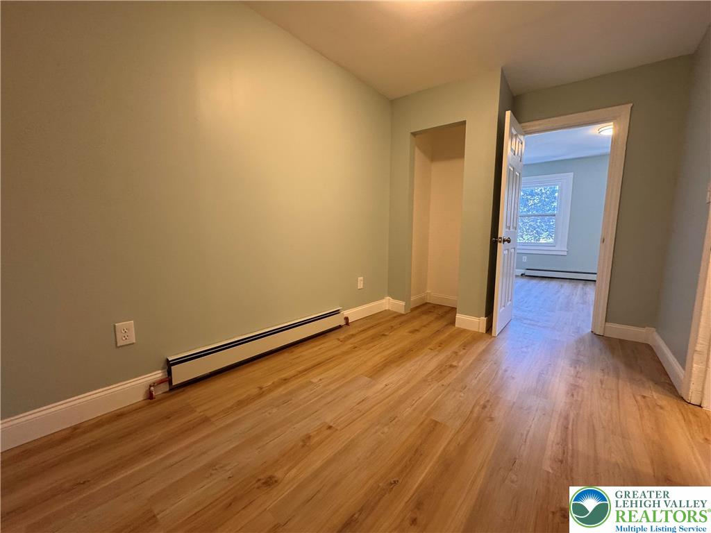 35 North 5th Street Easton, PA 18042 - Photo 46 of 96 a view of a room with wooden floor and white walls