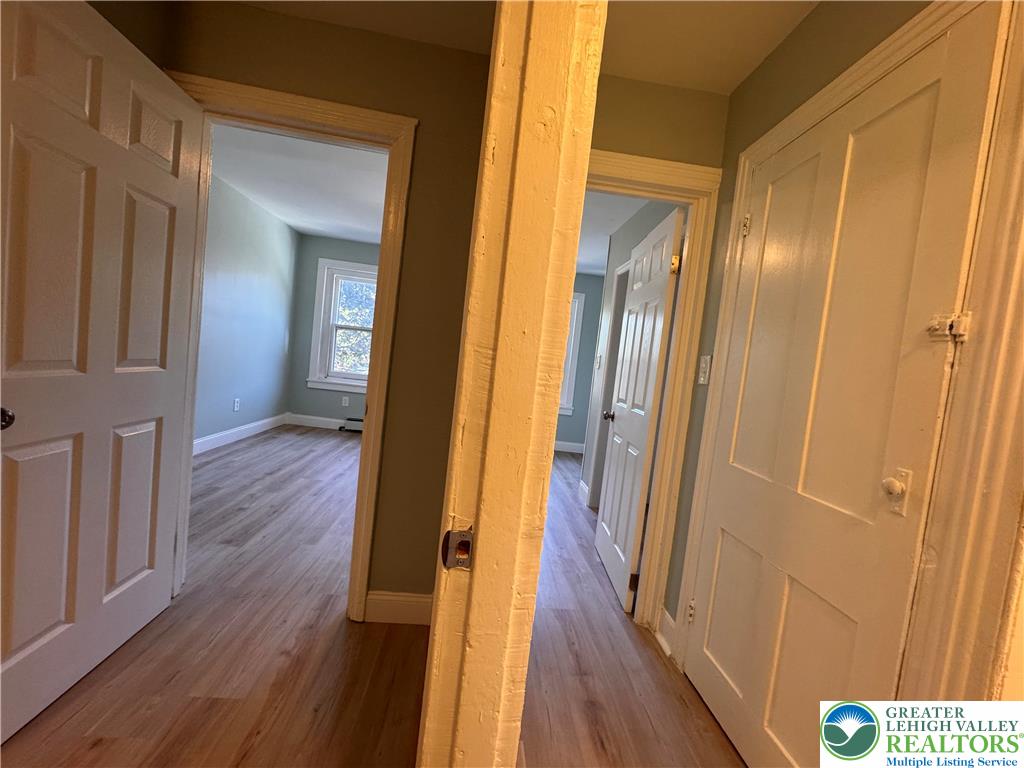35 North 5th Street Easton, PA 18042 - Photo 48 of 96 a view of a hallway with wooden floor