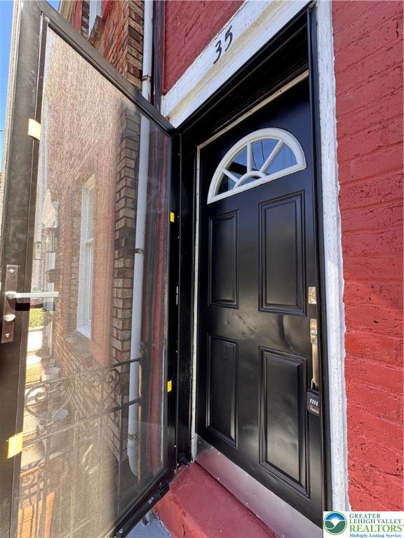35 North 5th Street Easton, PA 18042 - Photo 7 of 96 a view of a entryway door of the house