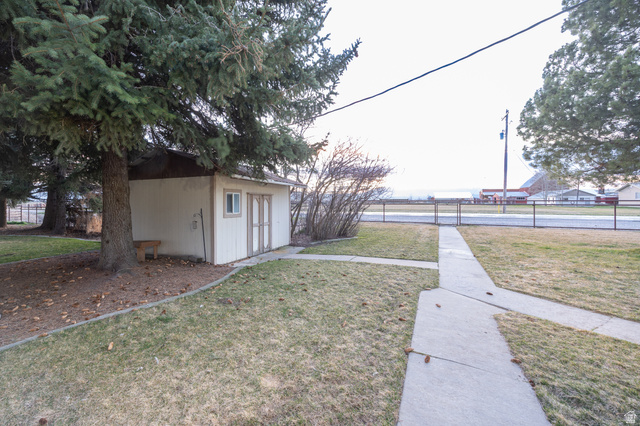 1981 South Main Street Lewiston, UT 84320 - Photo 46 of 47 View of yard with an outdoor structure