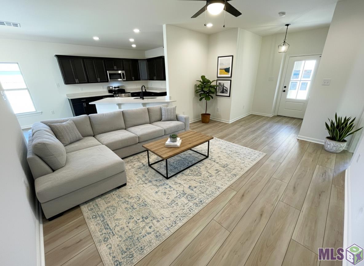 32647 Flower Tree Court Walker, LA 70785 - Photo 2 of 14 LIVING ROOM - VIRTUALLY STAGED