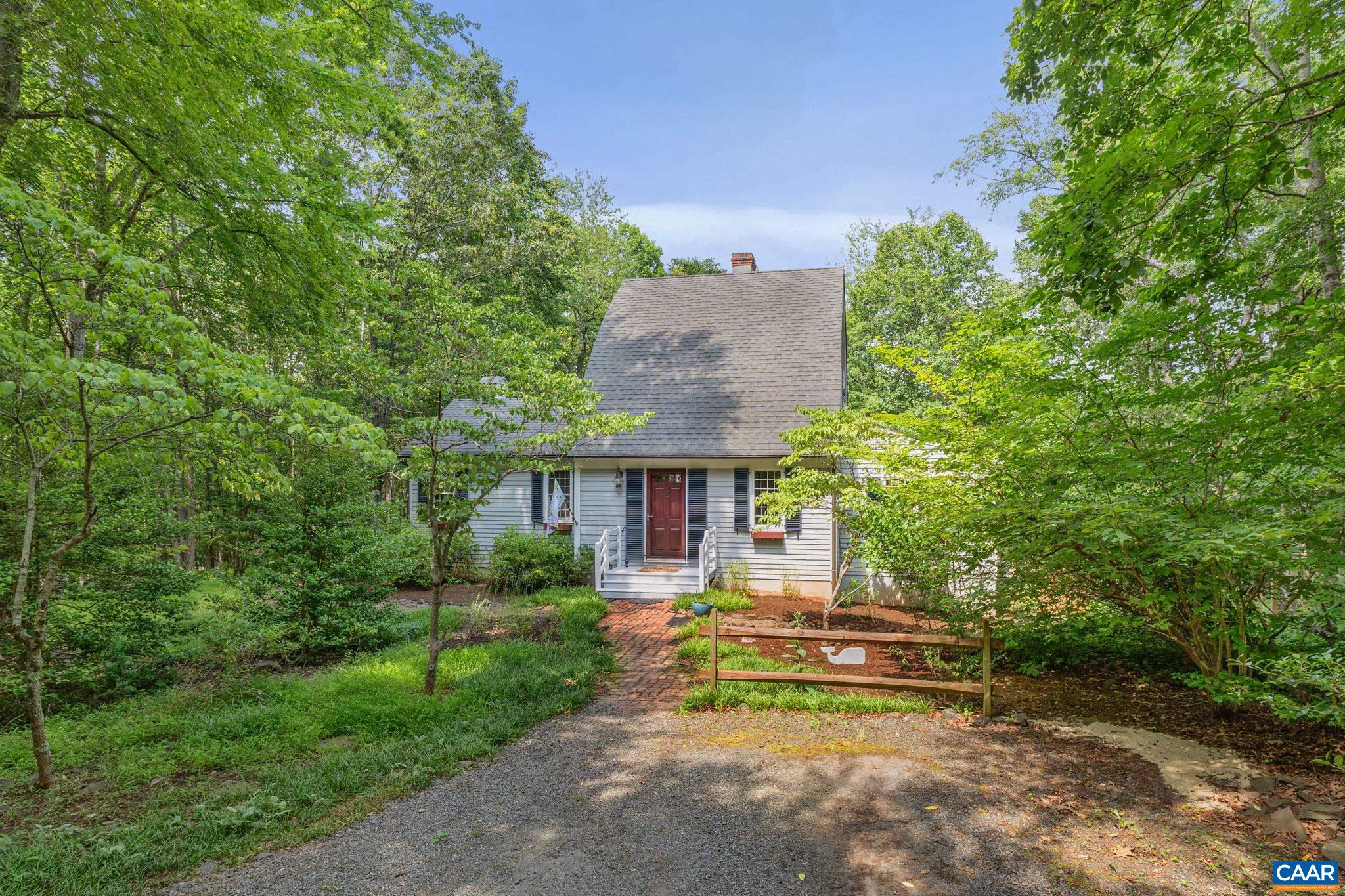 2175 Fray Road Ruckersville, VA 22968 - Photo 42 of 75 a view of house with outdoor space and garden