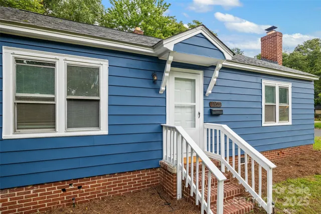a view of a house with a window