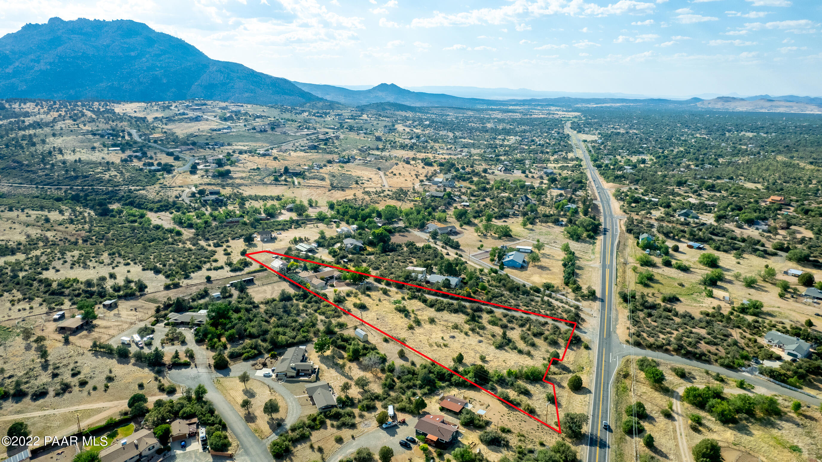 6050 North Williamson Valley Road Prescott, AZ 86305 - Photo 55 of 59 Aerial to West