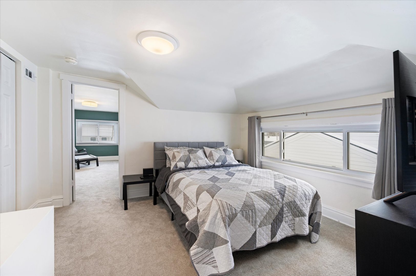 272 North Willow Road Elmhurst, IL 60126 - Photo 22 of 38 a bedroom with a bed and a large window
