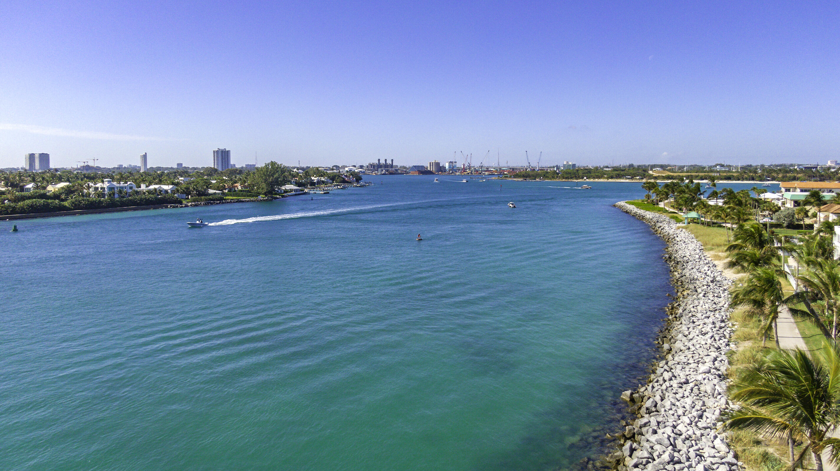 140 Inlet Way, Unit 312 Palm Beach Shores, FL 33404 - Photo 11 of 59 a view of a lake with houses