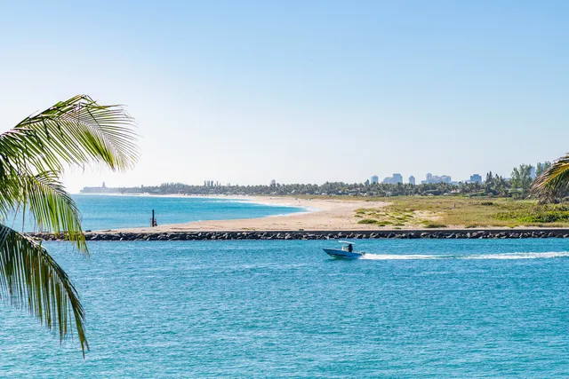 a view of a lake with houses