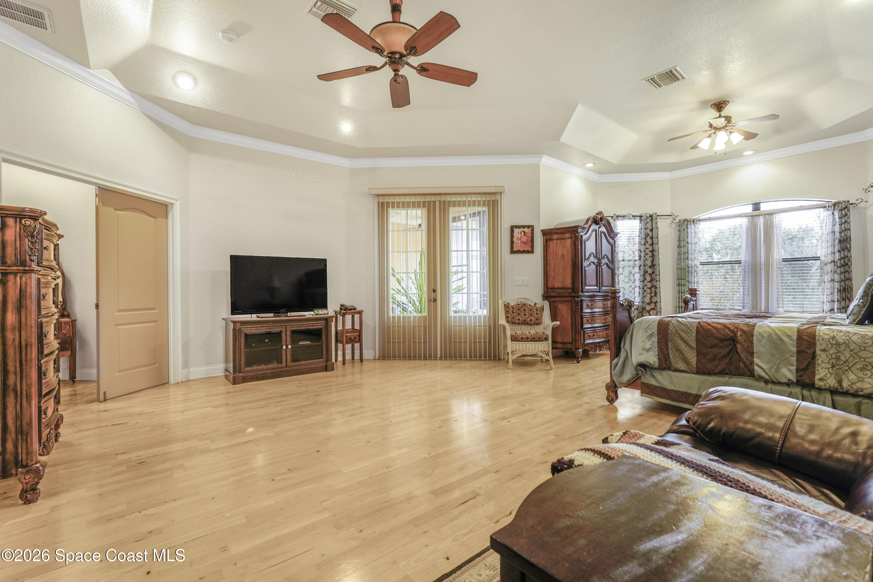 933 Hialeah Street Rockledge, FL 32955 - Photo 16 of 30 Back Lanai Access/Primary Suite