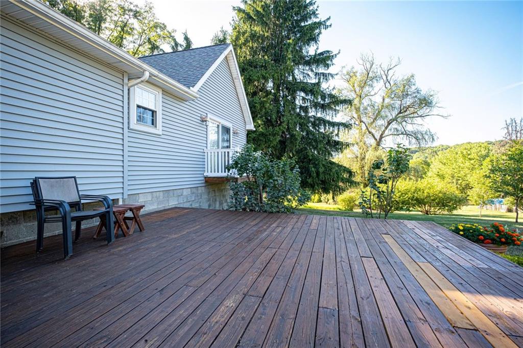 1531 Washington Road Apollo, PA 15613 - Photo 24 of 25 Back deck and bedroom balcony/deck.