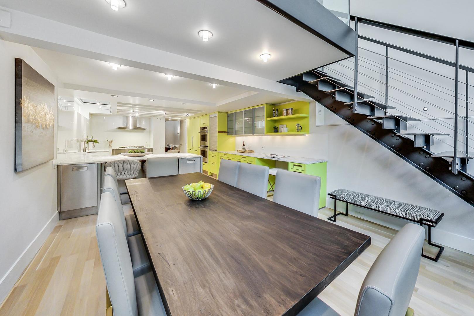 17 East Scott Street Chicago, IL 60610 - Photo 12 of 39 a kitchen with sink and refrigerator