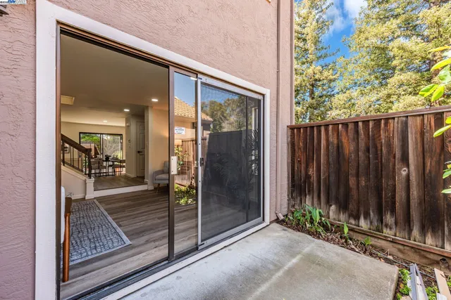 a view of a house with a balcony