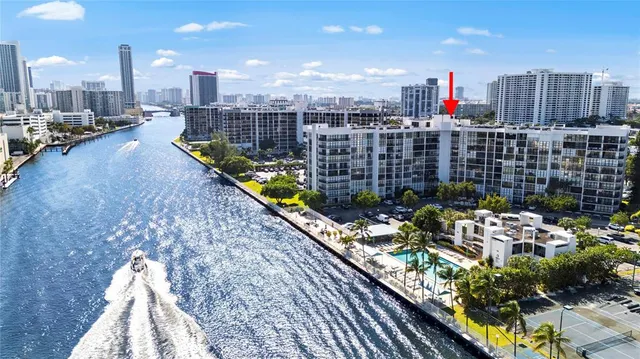 a view of city with balcony