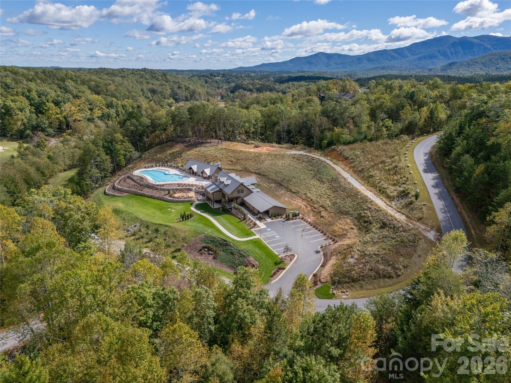 0 Deep Gap Farm Road East, Unit 2021 Mill Spring, NC 28756 - Photo 18 of 31 a view of a yard with a mountain