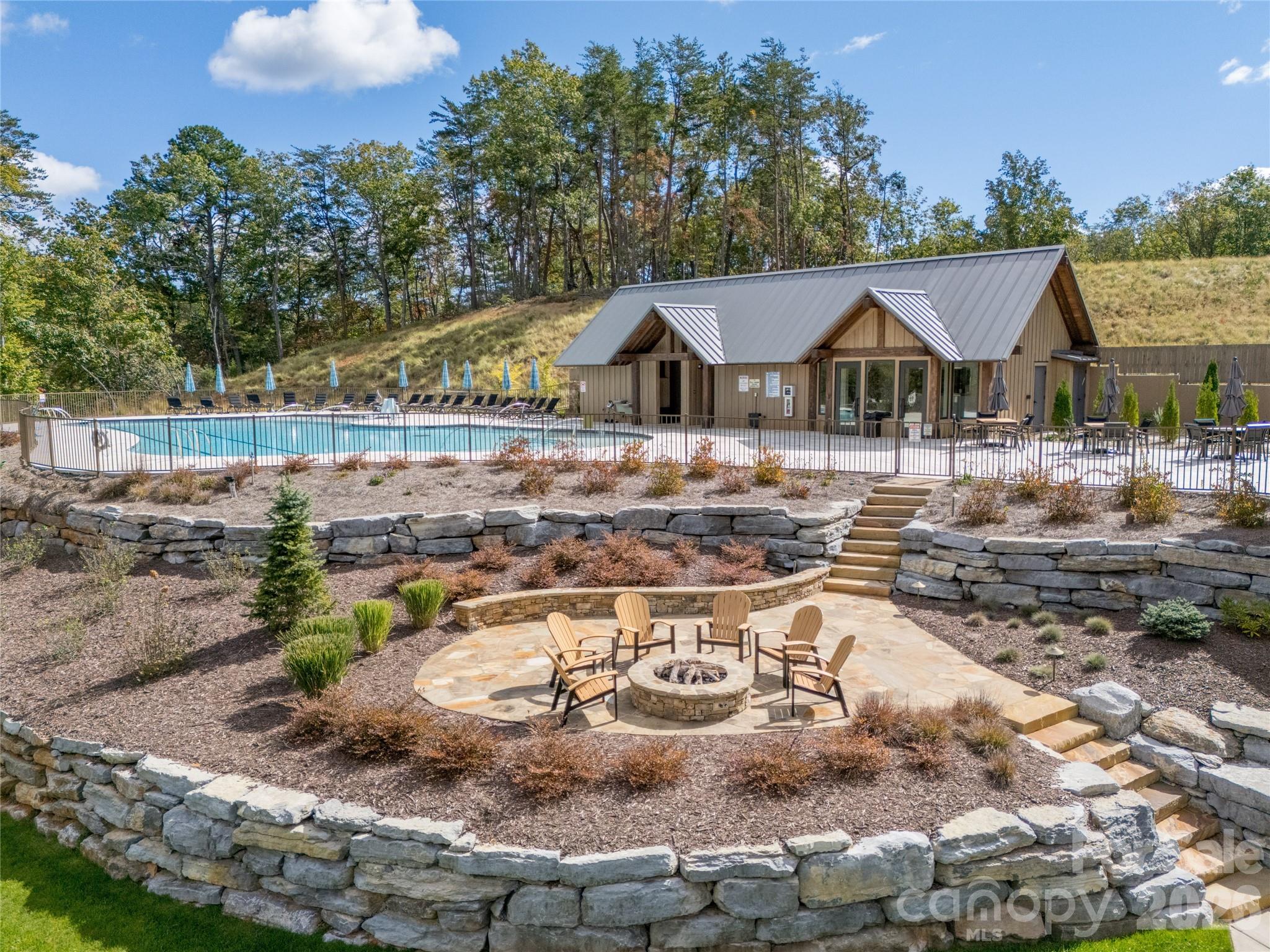 0 Deep Gap Farm Road East, Unit 2021 Mill Spring, NC 28756 - Photo 24 of 31 a view of a house with a yard