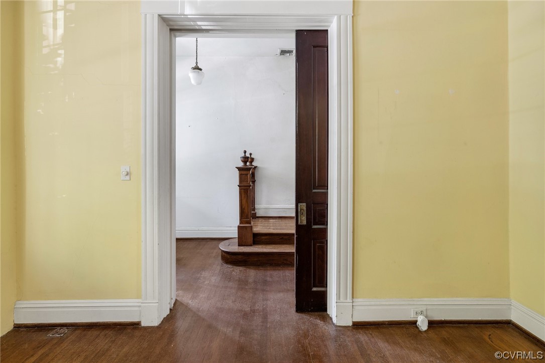 2018 Floyd Avenue Richmond, VA 23220 - Photo 12 of 36 a view of a room with wooden floor