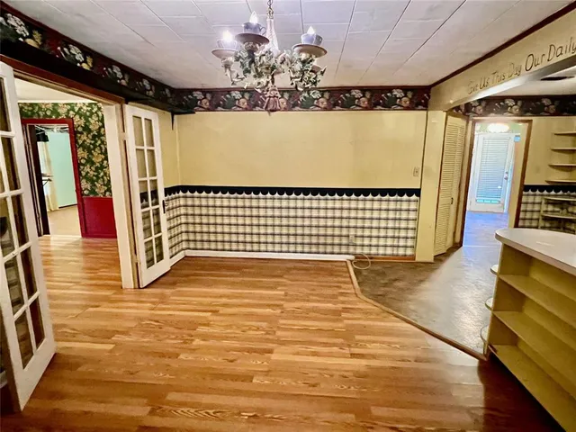 a view of a indoor pool