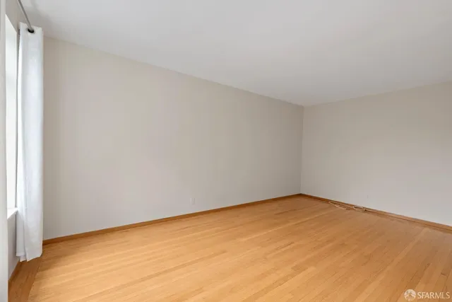 a view of empty room