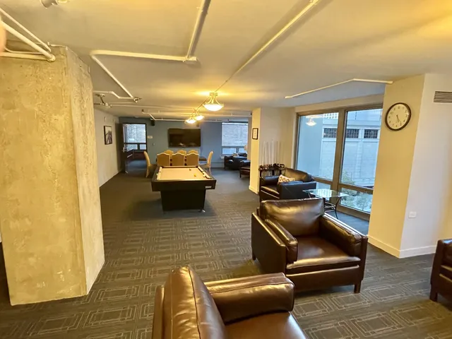 a kitchen with granite countertop lots of counter top space