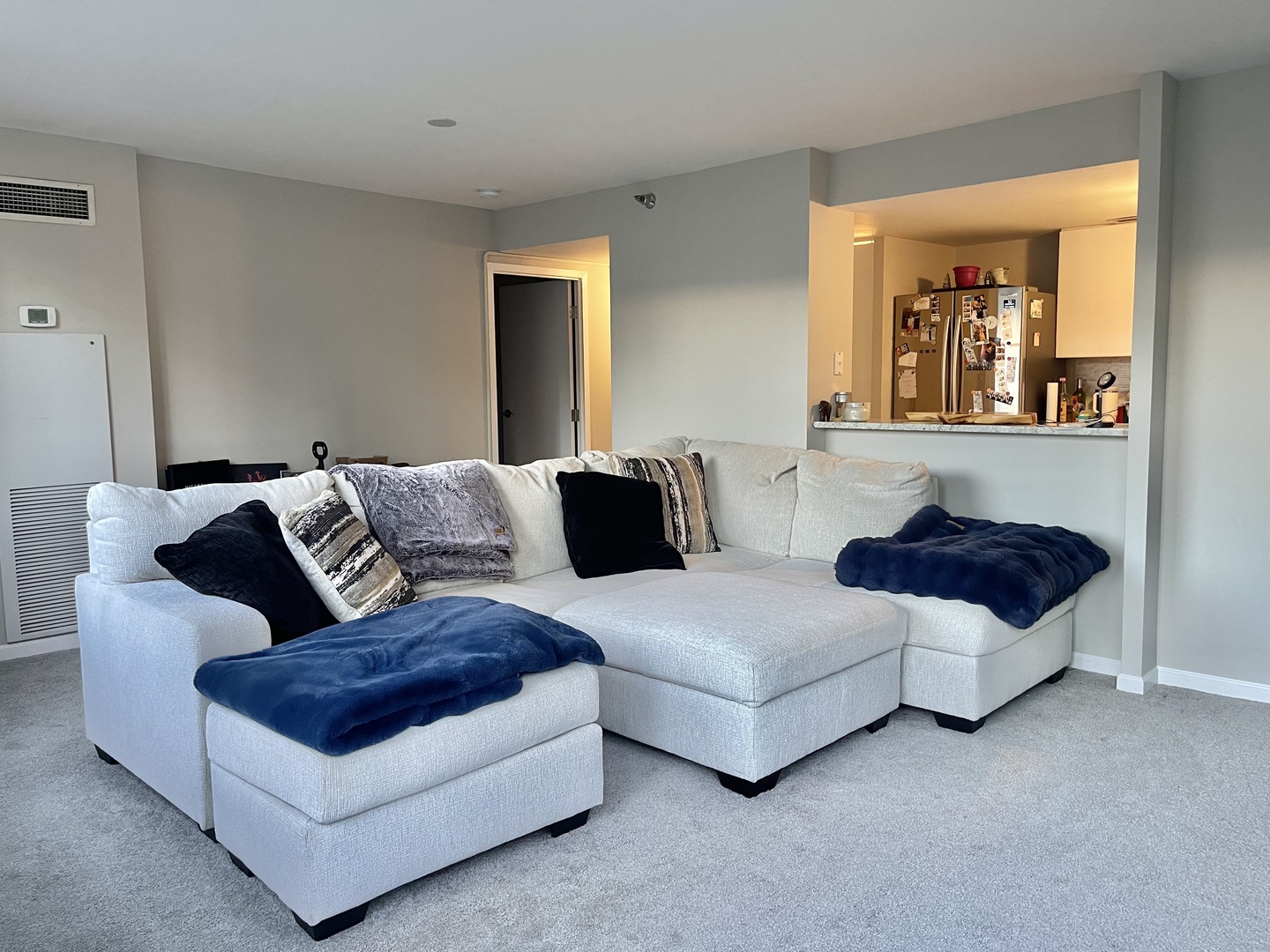 440 North Wabash Avenue, Unit 1903 Chicago, IL 60611 - Photo 6 of 34 a living room with furniture and a window