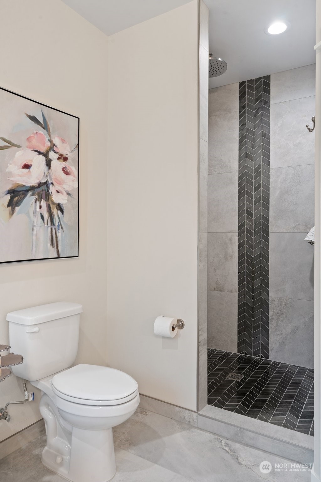 3336 McCary Road Southwest Port Orchard, WA 98367 - Photo 13 of 23 a bathroom with a toilet and a shower