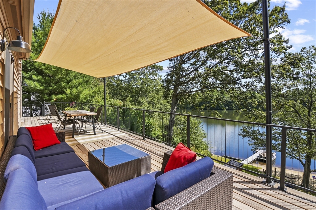 19 Sprague Road Clinton, MA 01510 - Photo 2 of 40 a view of a chairs and table in the patio