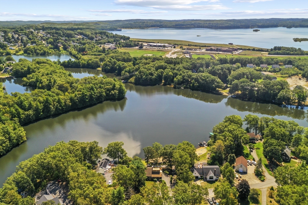19 Sprague Road Clinton, MA 01510 - Photo 39 of 40 a view of a lake with a city