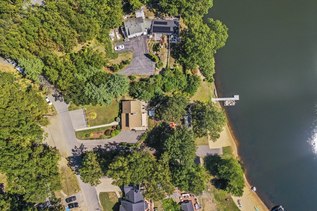19 Sprague Road Clinton, MA 01510 - Photo 40 of 40 an aerial view of a house with a yard and garden