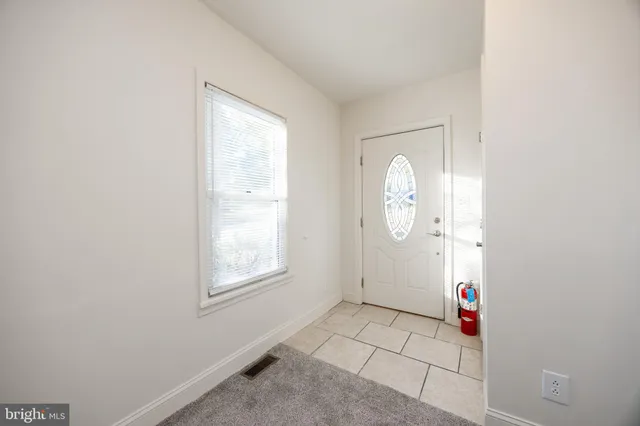 a area with window and door