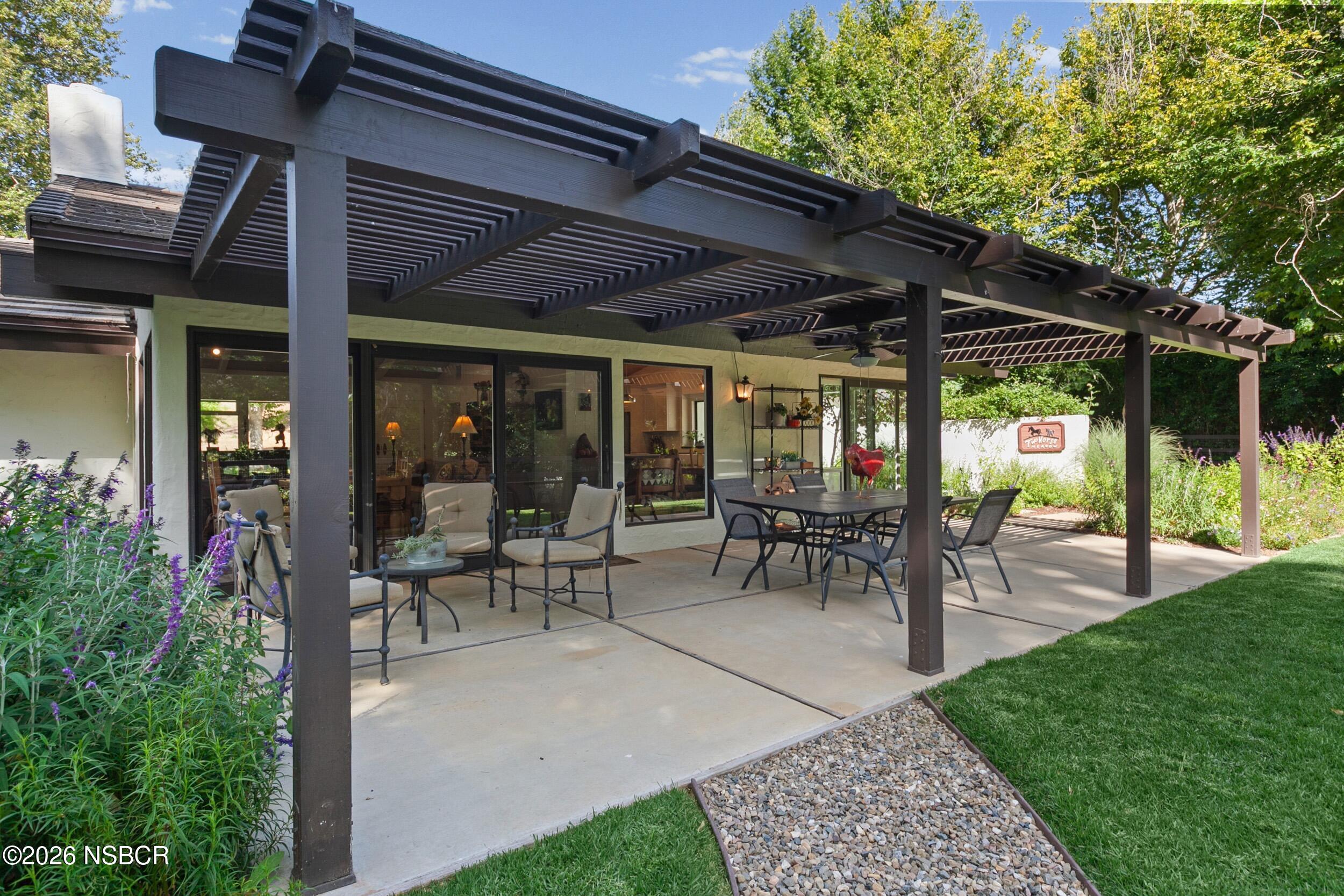 945 Rancho Alisal Drive Solvang, CA 93463 - Photo 24 of 28 Back Patio