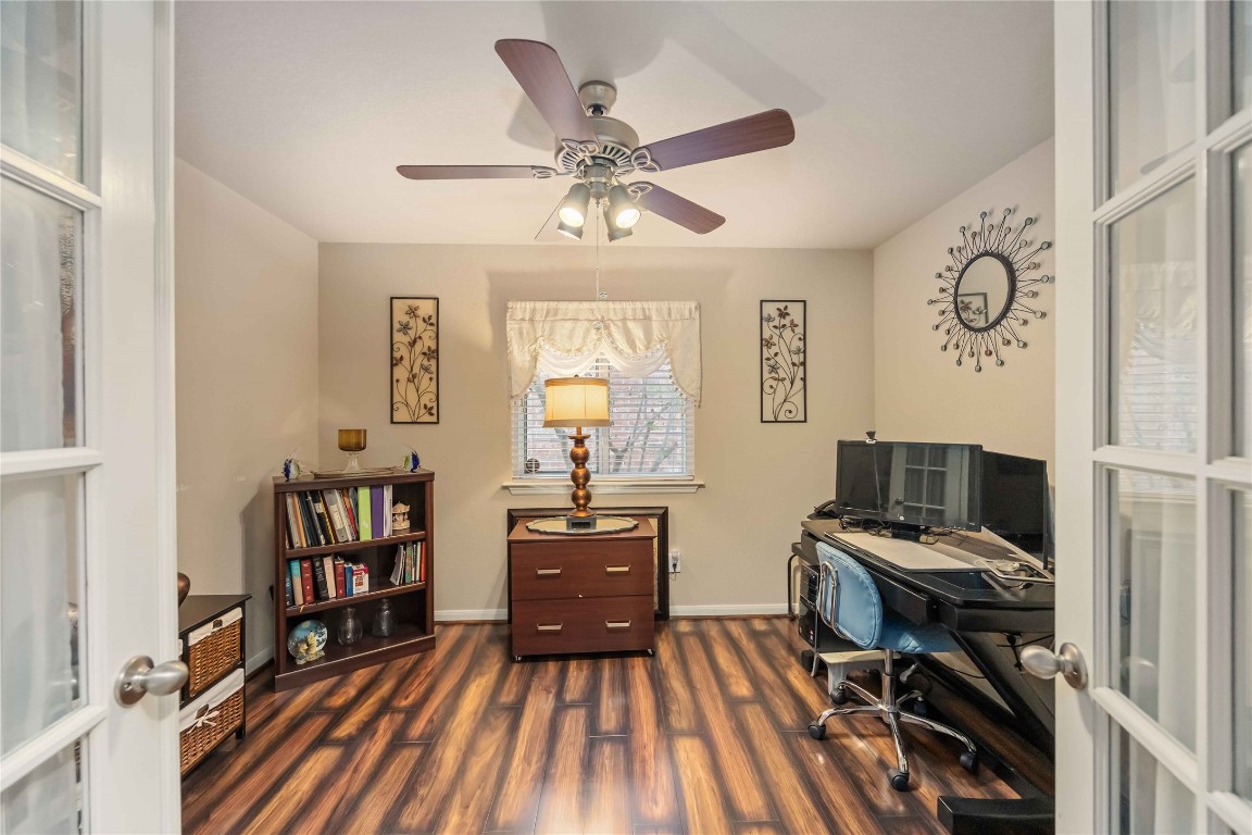 3022 Pathfinders Pass Spring, TX 77373 - Photo 13 of 24 a view of a workspace with furniture and a window