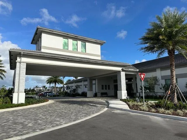 front view of a building