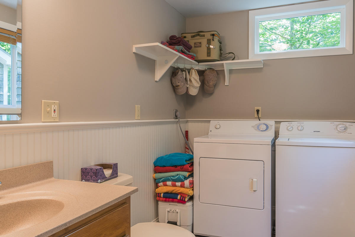 1807 Ridge Road Standish, ME 04084 - Photo 19 of 46 1st floor 1/2 bath + W/D