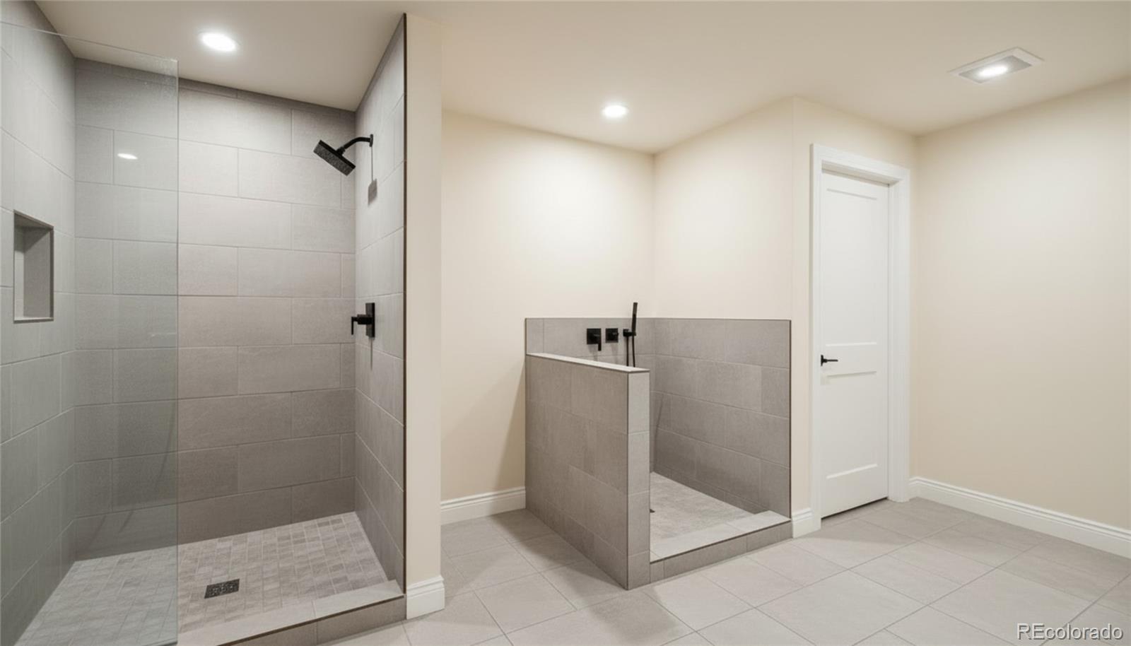 590 Cumberland Road Larkspur, CO 80118 - Photo 47 of 47 a bathroom with a shower and a glass door