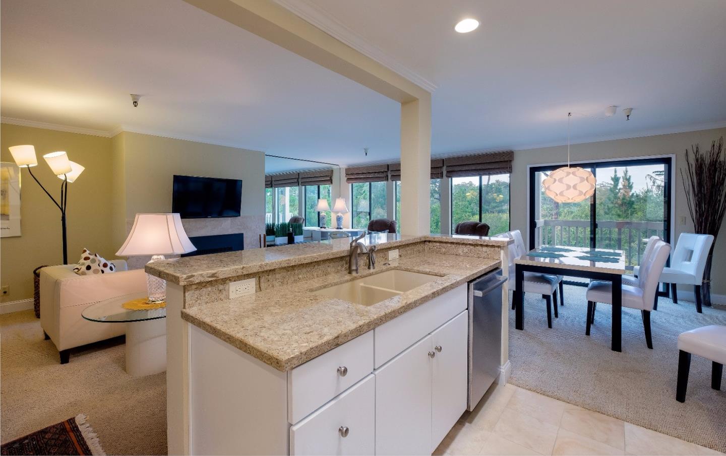 37 Shepherds Knoll Road Monterey, CA 93940 - Photo 12 of 20 a kitchen with center island table and chairs