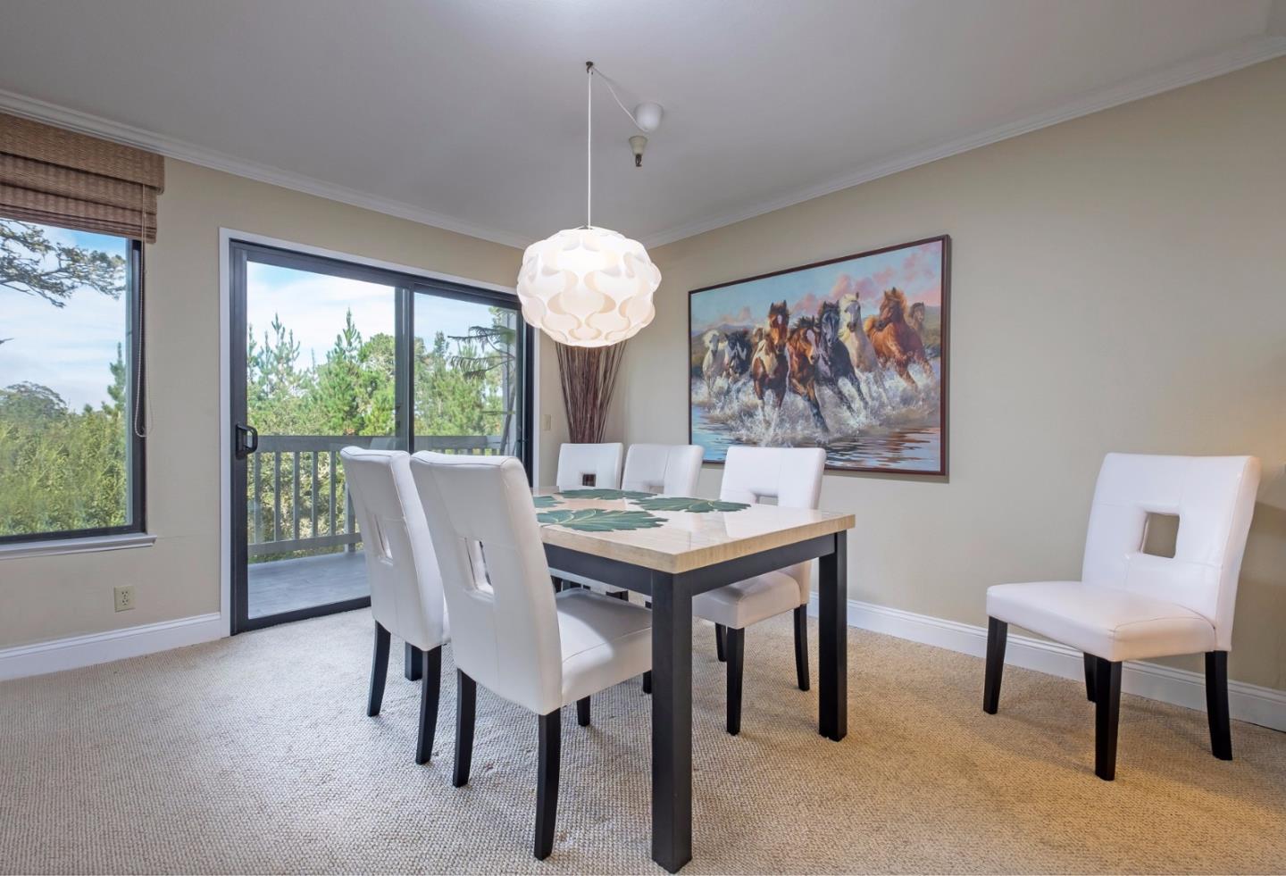 37 Shepherds Knoll Road Monterey, CA 93940 - Photo 8 of 20 a view of a dining room with furniture window and outside view