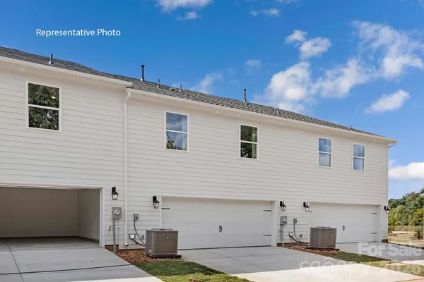 a view of a house with a patio