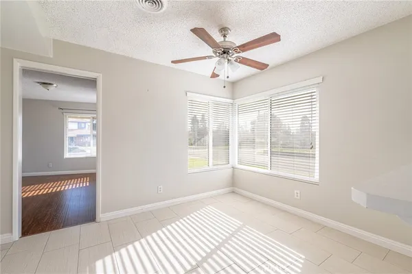 a view of a livingroom with a window
