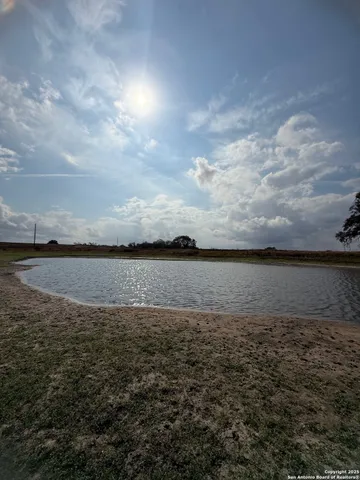 a view of an ocean and beach