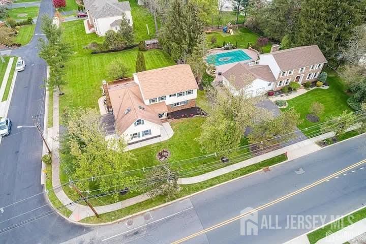3993 Park Avenue Edison, NJ 08820 - Photo 36 of 37 an aerial view of a house with garden space and street view