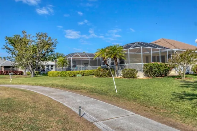 a view of a lake with a city