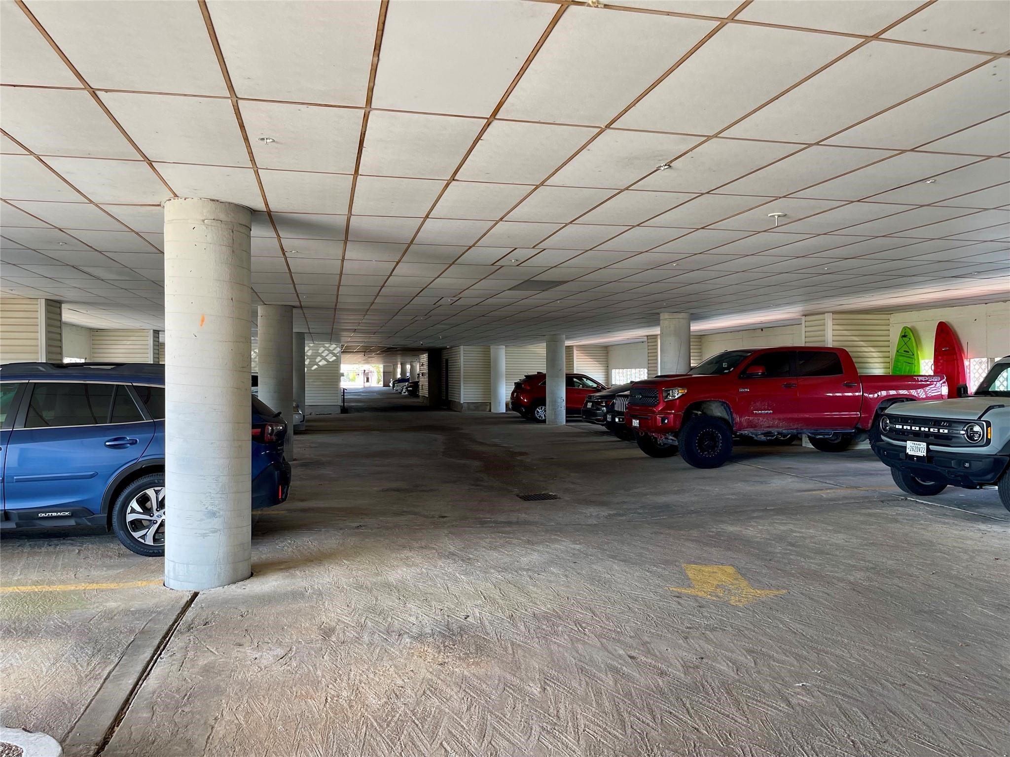 793 Davis Road, Unit 111 League City, TX 77573 - Photo 36 of 37 Garage parking - Unit #111 has one assigned space.