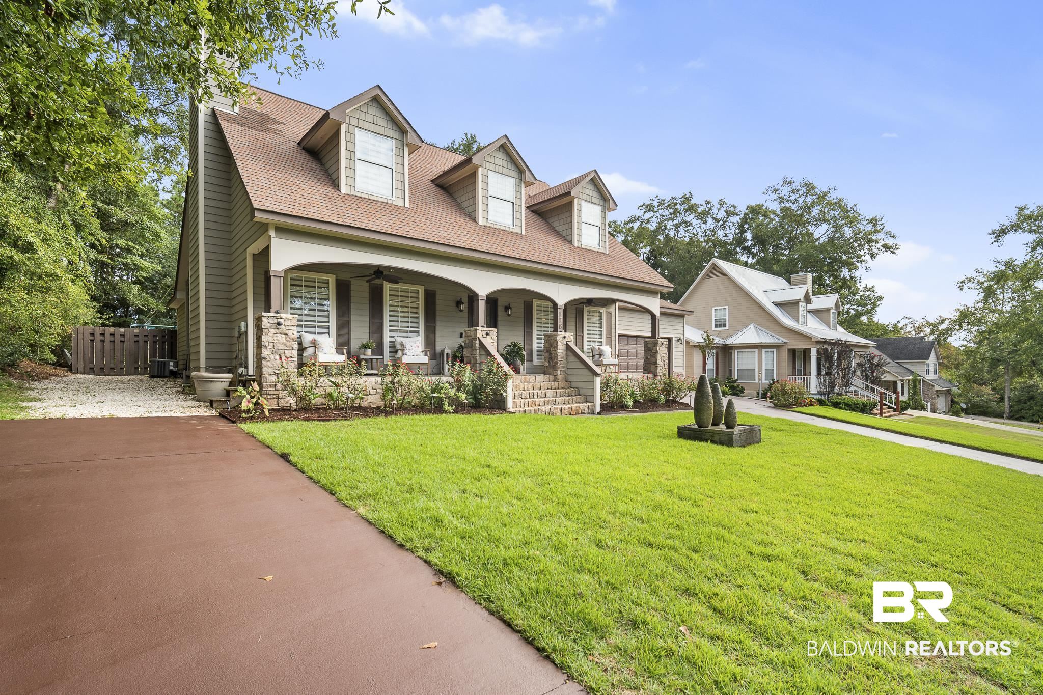 178 Lakeview Loop Daphne, AL 36526 - Photo 2 of 43 New england style home with a porch and a shingled roof