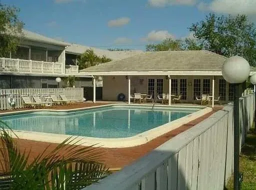 a view of a house with pool