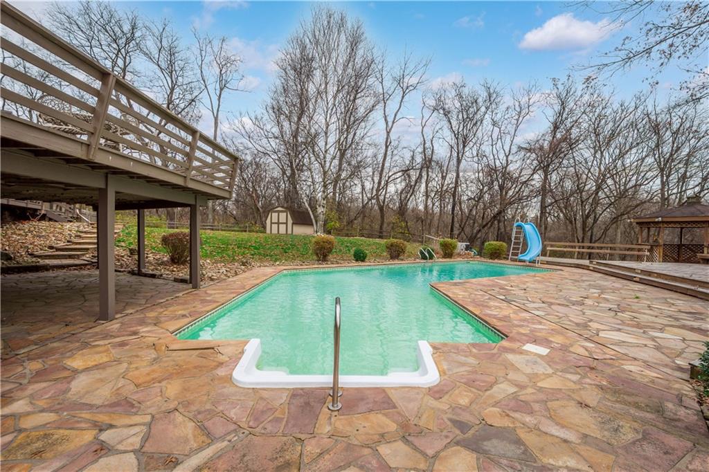 375 Wray Large Road Clairton, PA 15025 - Photo 29 of 47 a view of a backyard with swimming pool