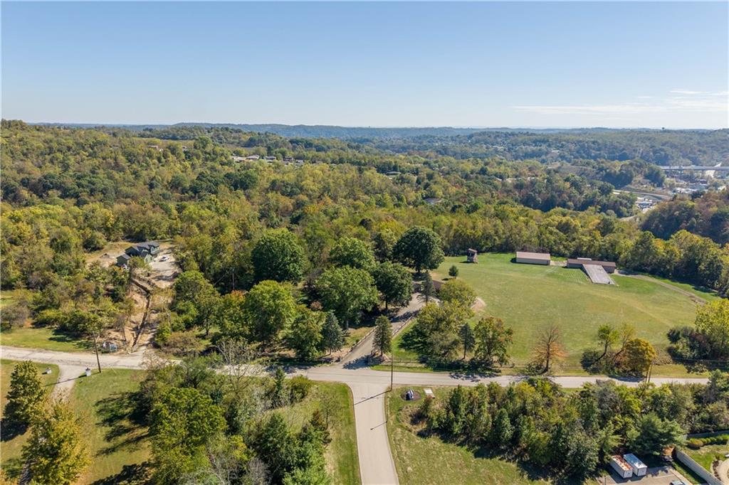 375 Wray Large Road Clairton, PA 15025 - Photo 46 of 47 an aerial view of residential houses with outdoor space and trees