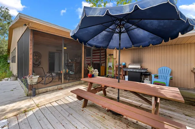 a outdoor space with patio the tables and chairs