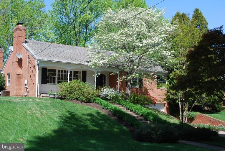 6105 Overlea Road Bethesda, MD 20816 - Photo 1 of 18 a house view with a garden space
