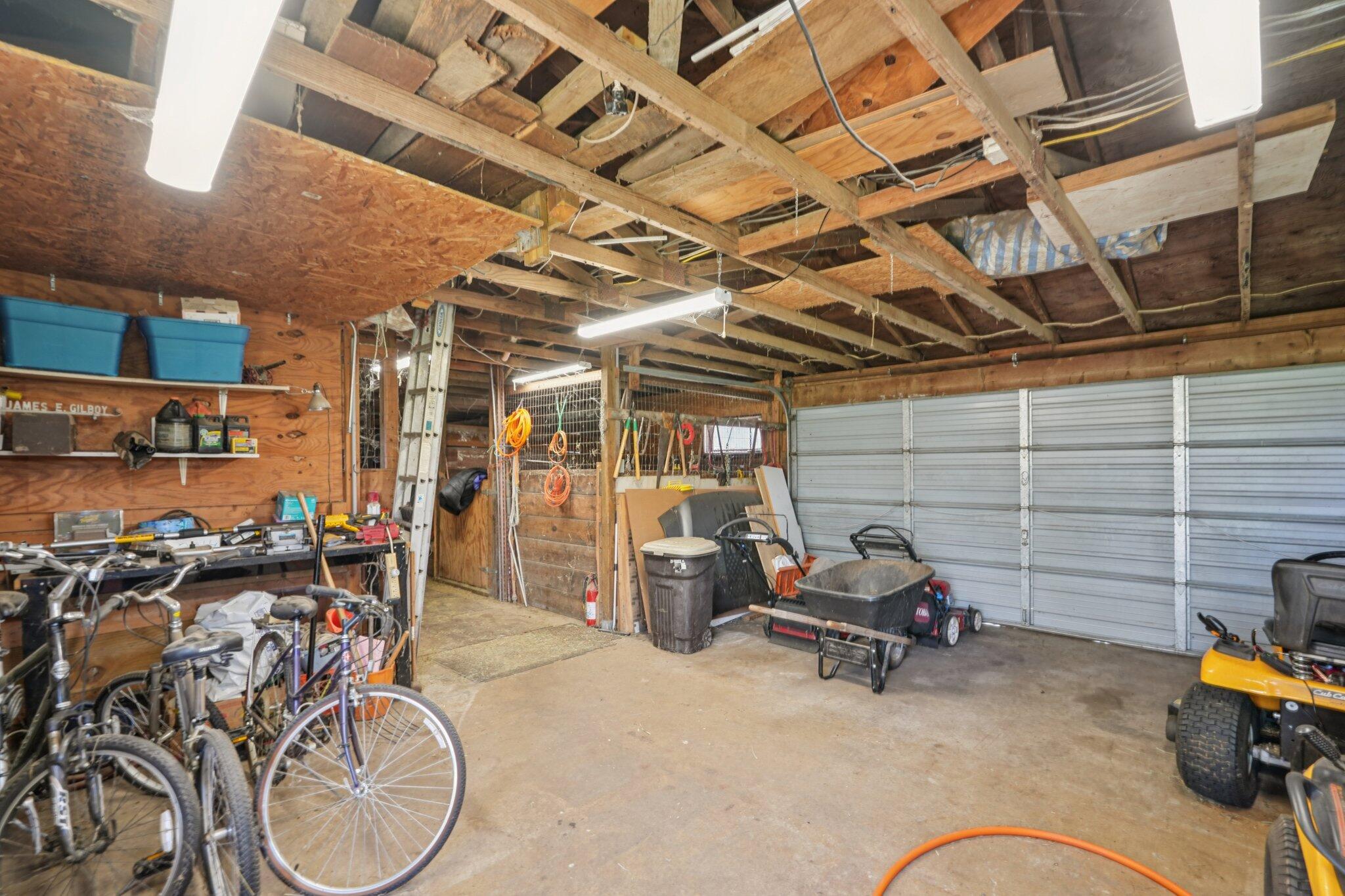 S102-w33389 County Road East Mukwonago, WI 53149 - Photo 37 of 49 Garage Door in Horse Stalls
