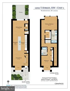$969,000 | 1202 T Street Northwest, Unit 1, Washington, DC 20009